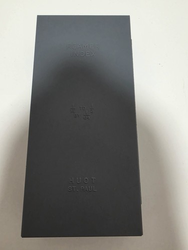 Huot 12050 reamer index - reamer, 1/16"